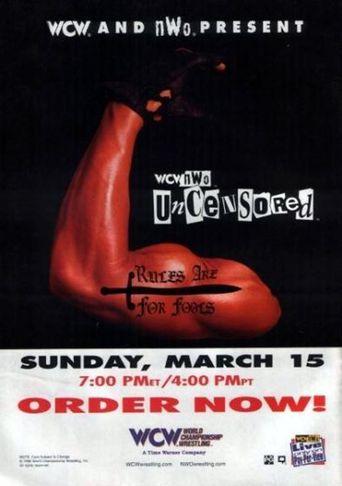  WCW Uncensored 1998 Poster