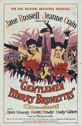  Gentlemen Marry Brunettes Poster