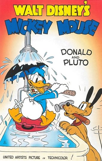  Donald and Pluto Poster