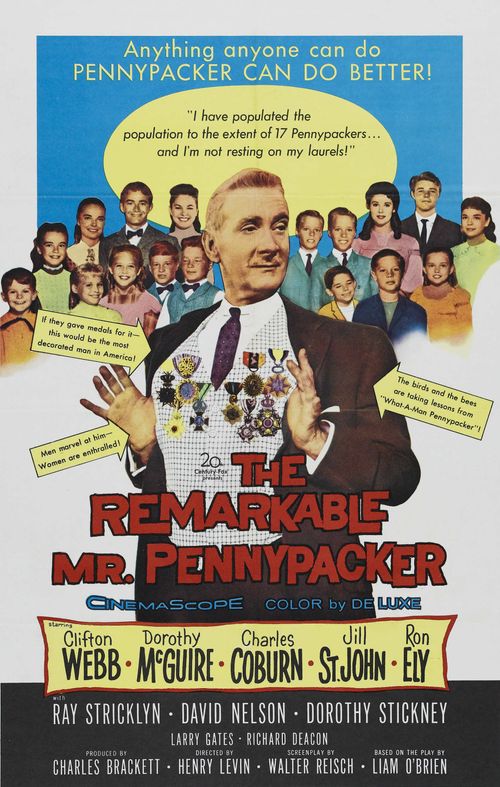 The Remarkable Mr. Pennypacker Poster
