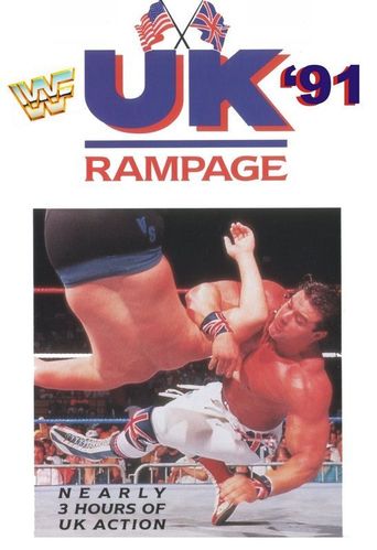  WWE U.K. Rampage 1991 Poster