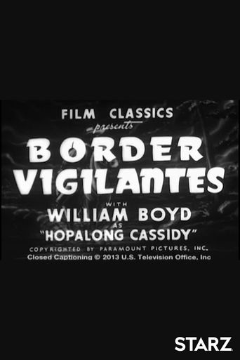  Border Vigilantes Poster