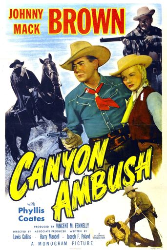  Canyon Ambush Poster