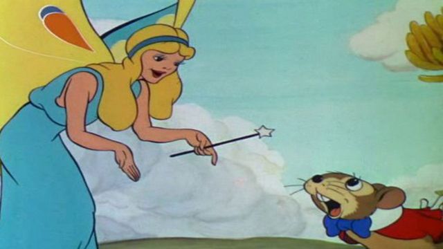 The Flying Mouse Backdrop