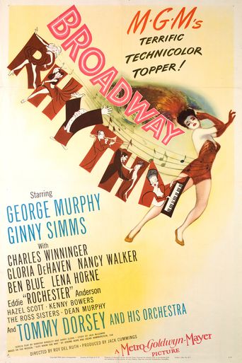  Broadway Rhythm Poster