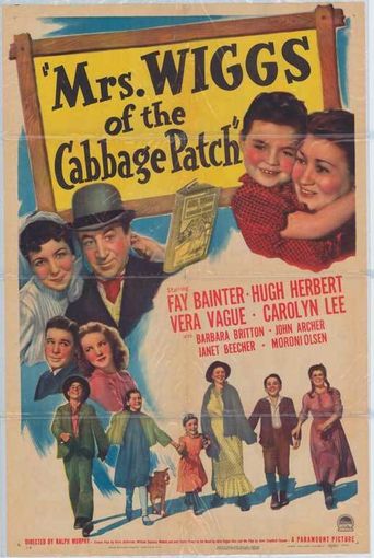  Mrs. Wiggs of the Cabbage Patch Poster