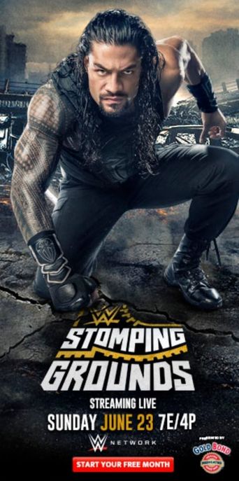  WWE Stomping Grounds Poster