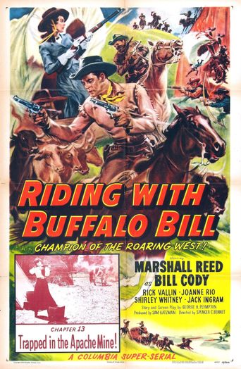  Riding with Buffalo Bill Poster
