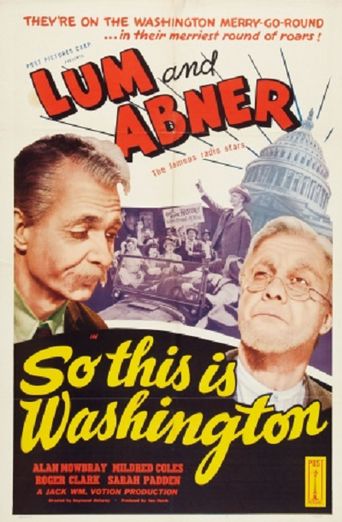  So This Is Washington Poster