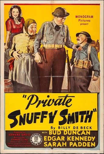  Private Snuffy Smith Poster