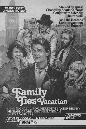  Family Ties Vacation Poster
