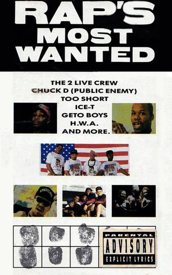  Rap's Most Wanted Poster