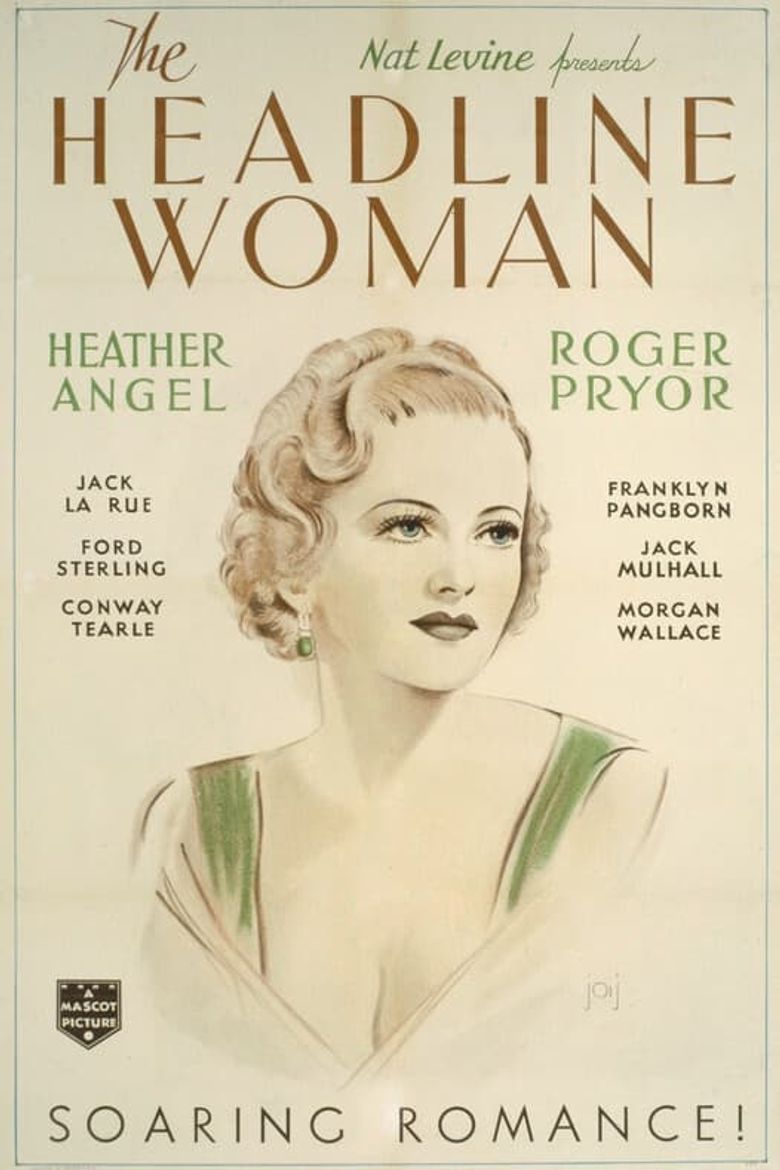 The Headline Woman Poster