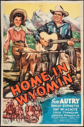  Home in Wyomin' Poster