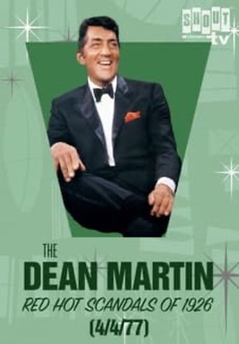 Dean Martin's Red Hot Scandals of 1926 Poster