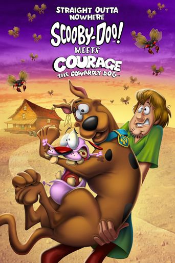  Straight Outta Nowhere: Scooby-Doo! Meets Courage the Cowardly Dog Poster
