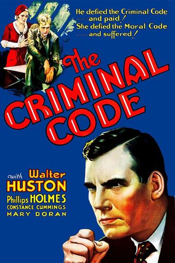  The Criminal Code Poster
