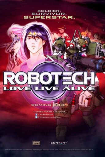  Robotech: Love Live Alive Poster