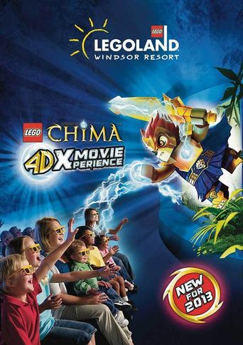  Lego Legends of Chima 4D Movie Experience Poster