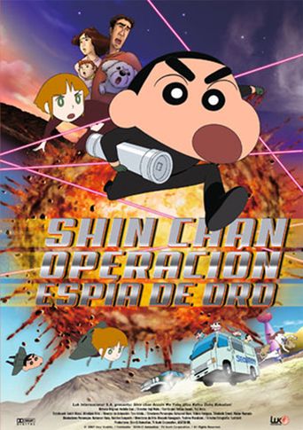  Crayon Shin-chan - The Storm Called: Operation Golden Spy Poster