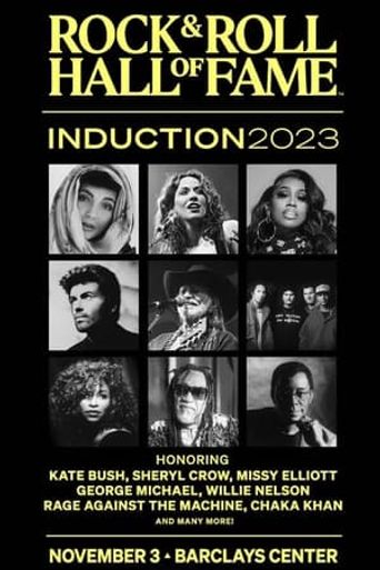  2023 Rock & Roll Hall of Fame Induction Ceremony Poster