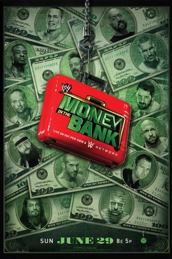  WWE Money in the Bank 2014 Poster