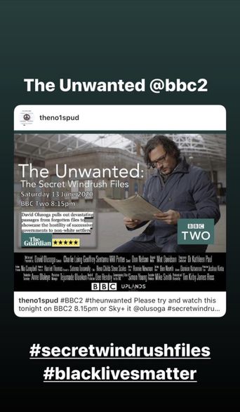 The Unwanted - The Secret Windrush Files Poster