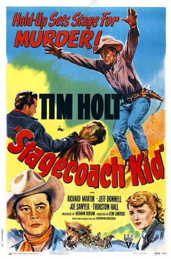  Stagecoach Kid Poster