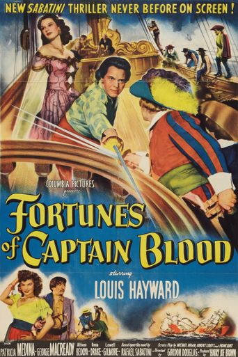  Fortunes of Captain Blood Poster