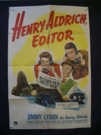 Henry Aldrich, Editor Poster