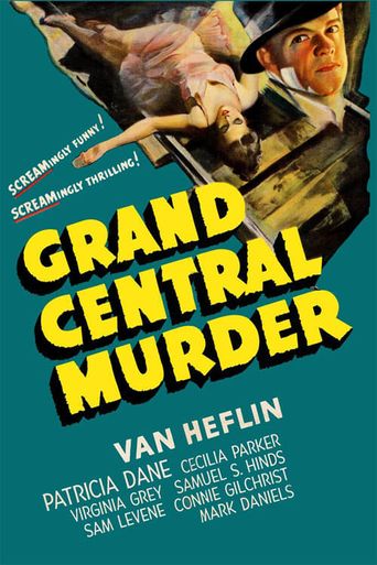  Grand Central Murder Poster