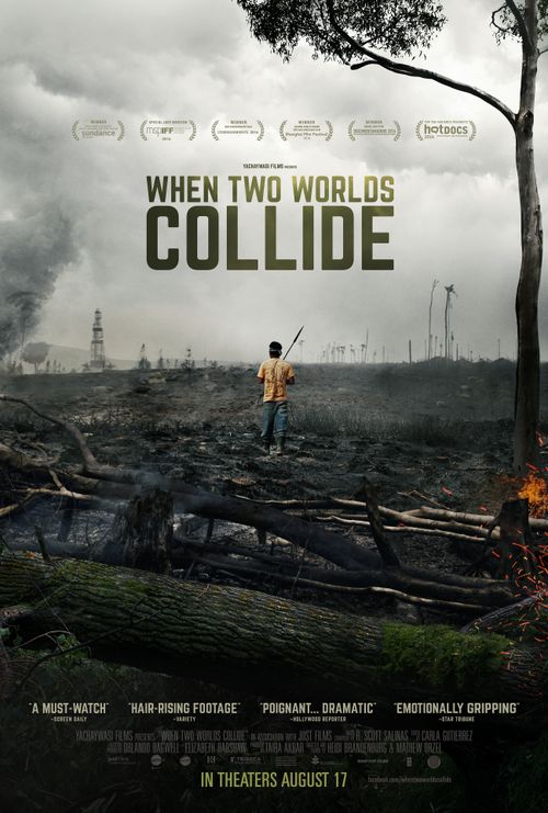 When Two Worlds Collide Poster