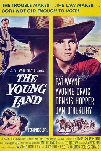  The Young Land Poster