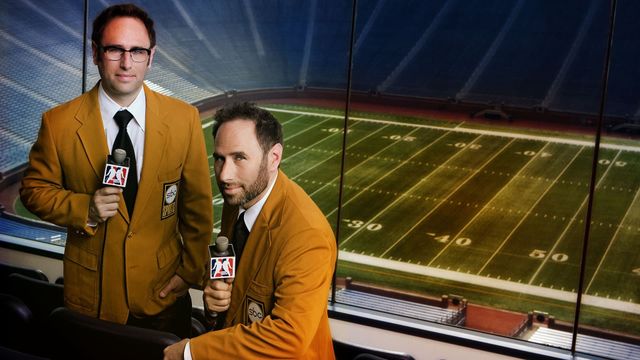 The Sklar Brothers: What Are We Talking About Backdrop