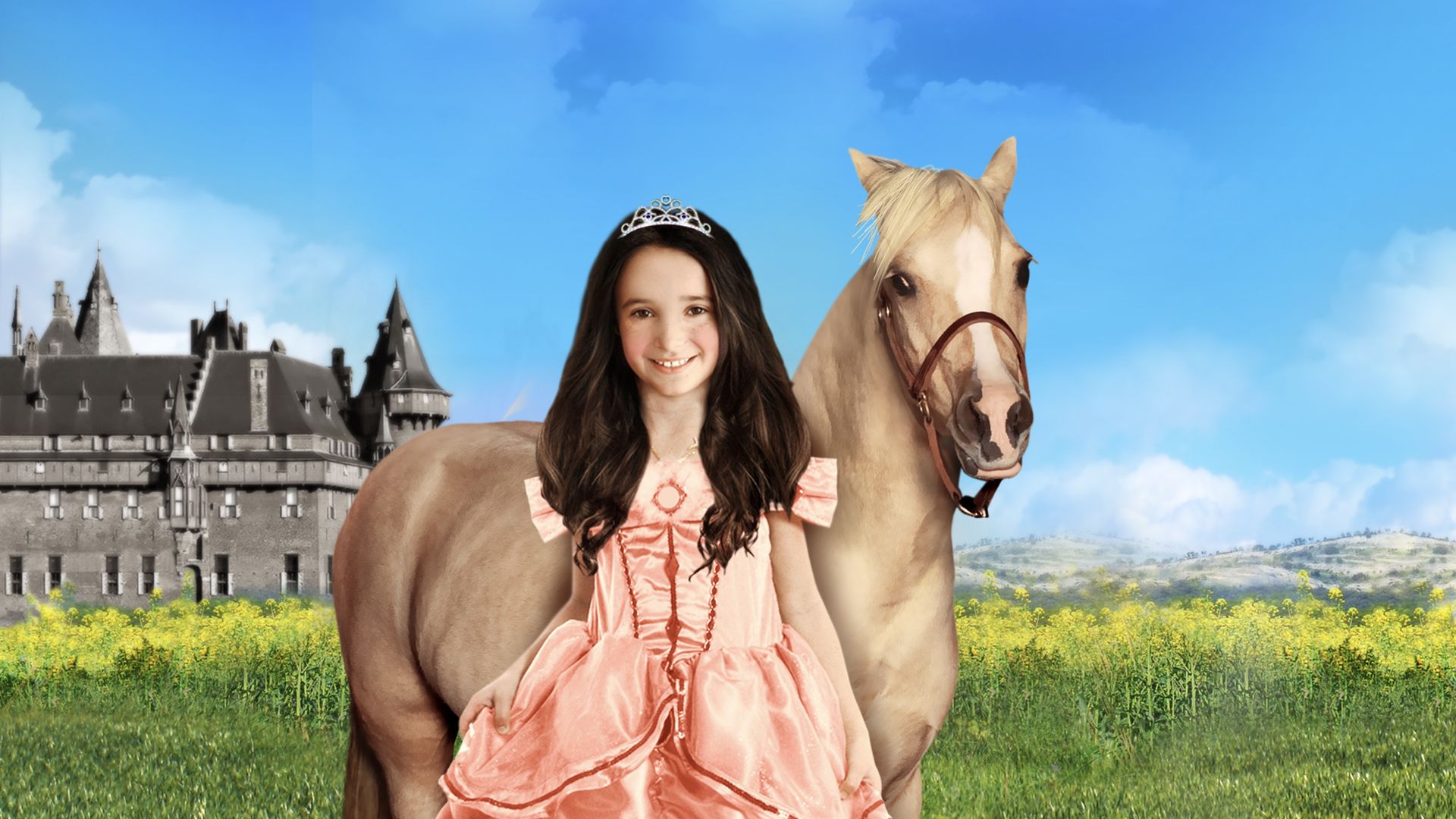 Princess and the Pony Backdrop