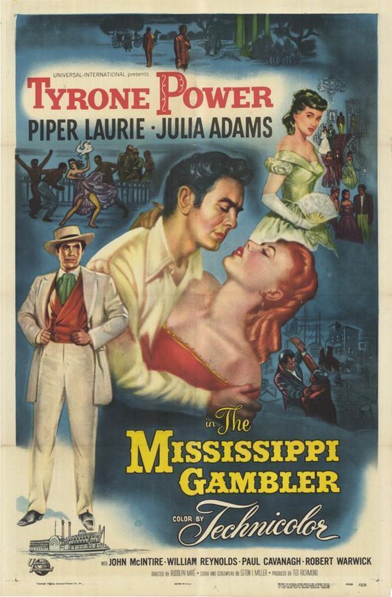 The Mississippi Gambler Poster