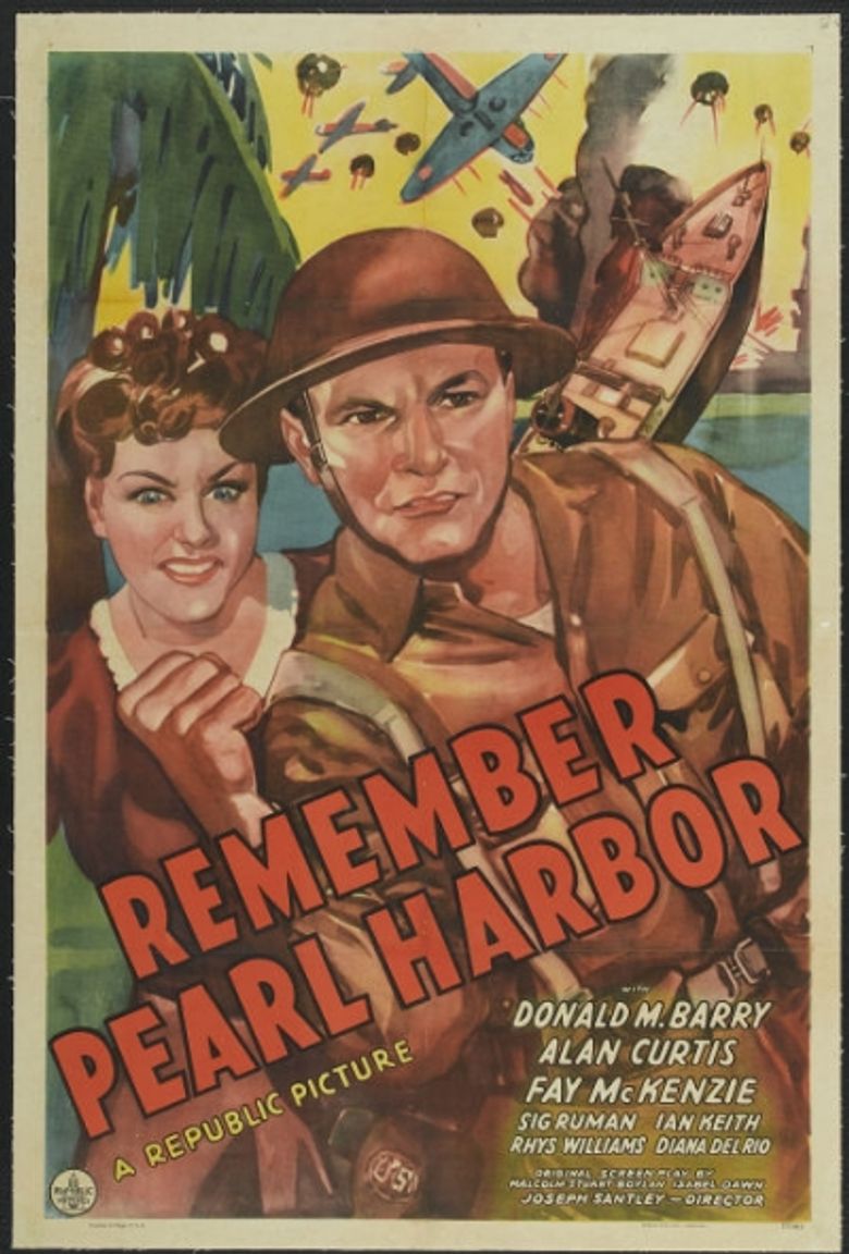 Remember Pearl Harbor Poster