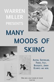  Many Moods of Skiing Poster