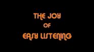  The Joy of Easy Listening Poster
