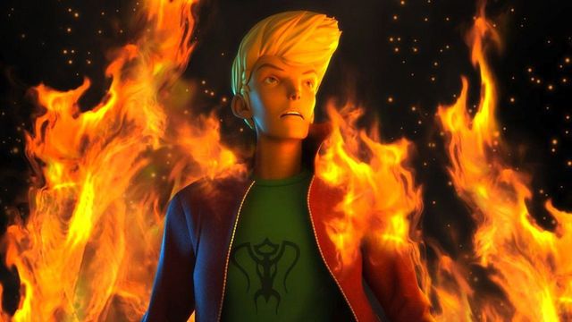 Firebreather Backdrop