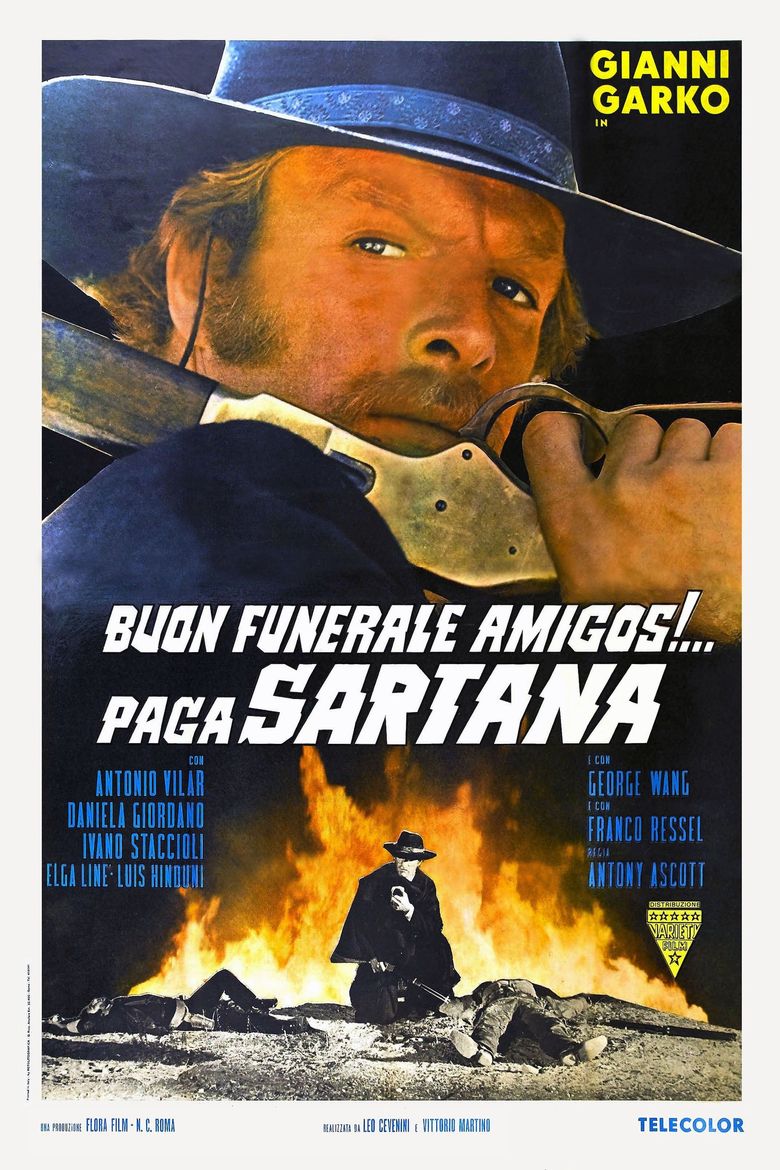 Have a Good Funeral, My Friend… Sartana Will Pay Poster