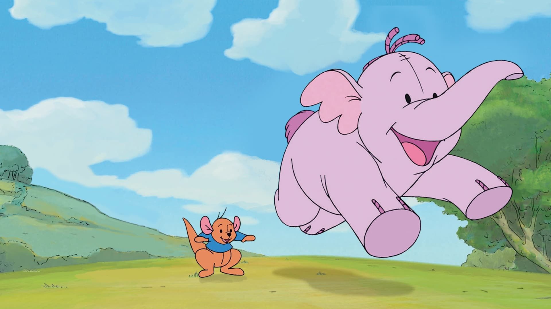 Pooh's Heffalump Movie Backdrop