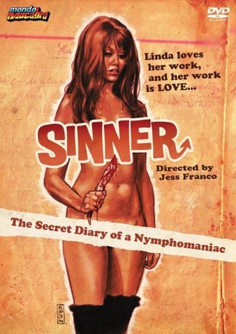  Sinner: The Secret Diary of a Nymphomaniac Poster