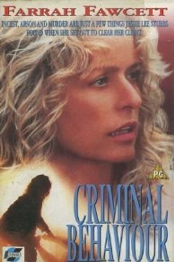  Criminal Behavior Poster