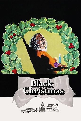  Black Christmas Poster