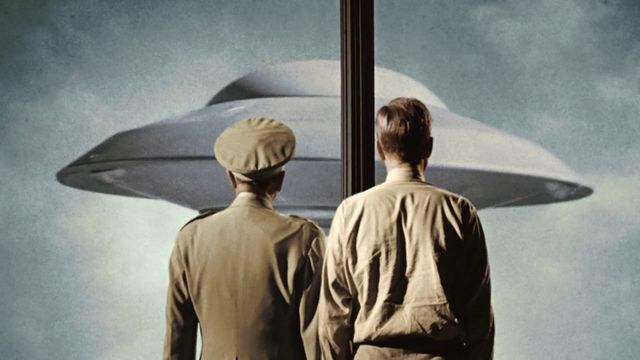 Earth vs. the Flying Saucers Backdrop