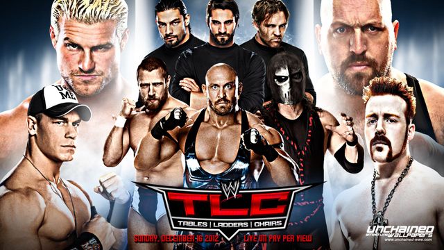 WWE TLC: Tables Ladders & Chairs 2012 Backdrop