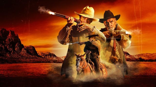 Gunfight at Rio Bravo Backdrop
