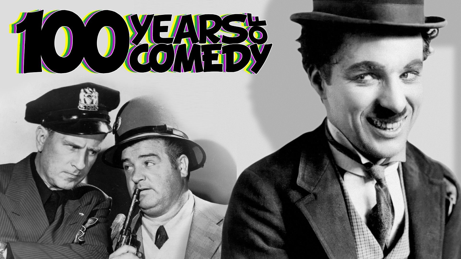 100 Years of Comedy Backdrop