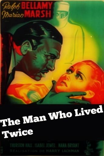  The Man Who Lived Twice Poster
